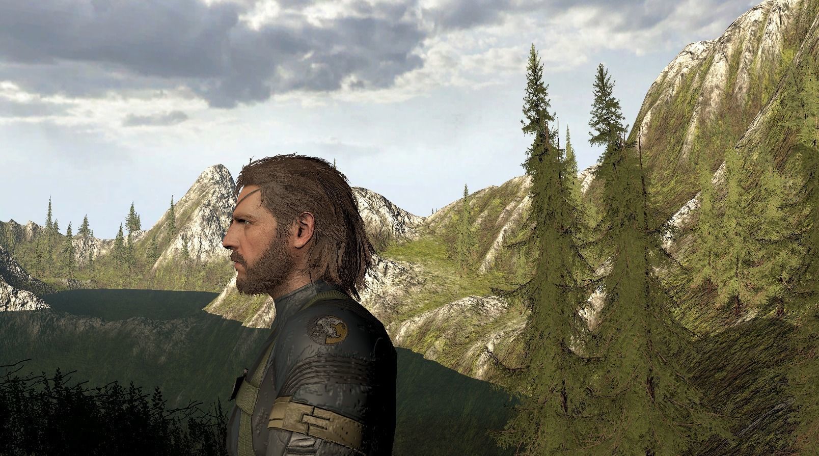 Big Boss Metal Gear 3D model_9