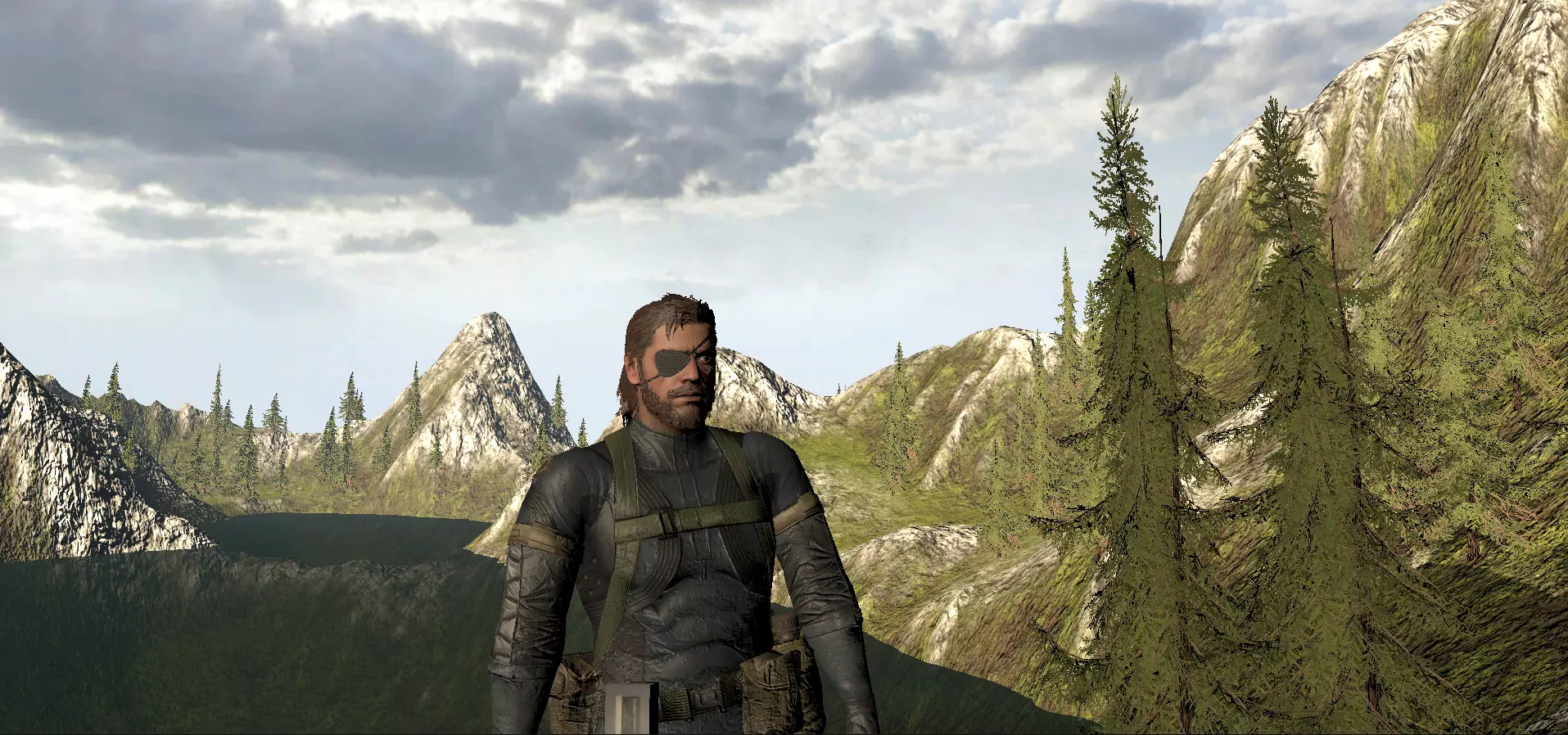 Big Boss Metal Gear 3D model_0