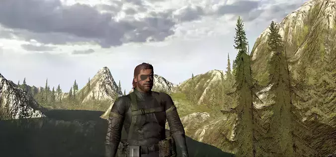 Big Boss Metal Gear