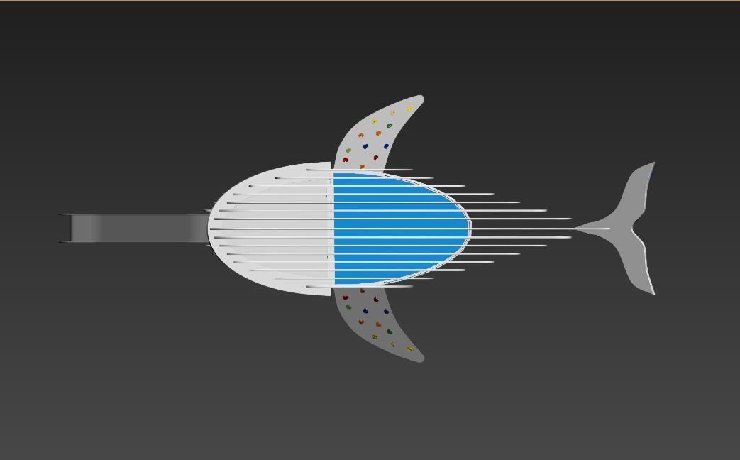 Whale Playground 3D model_9