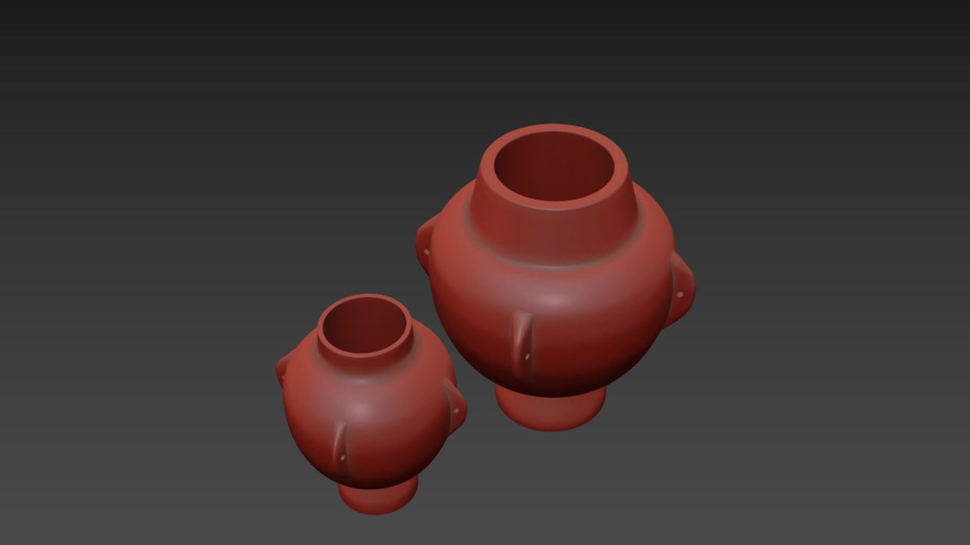 Handcrafted Marble Vessel 3D model_5
