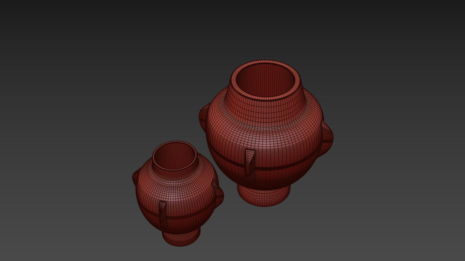 Handcrafted Marble Vessel 3D model_6