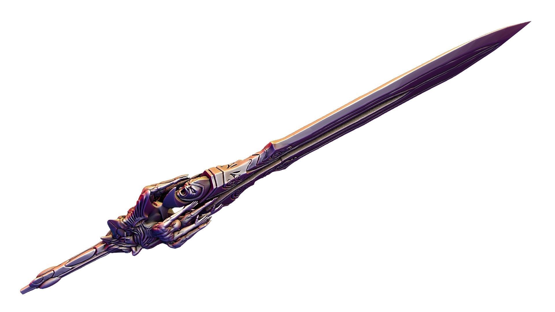 Blade of olympus 3D model_10