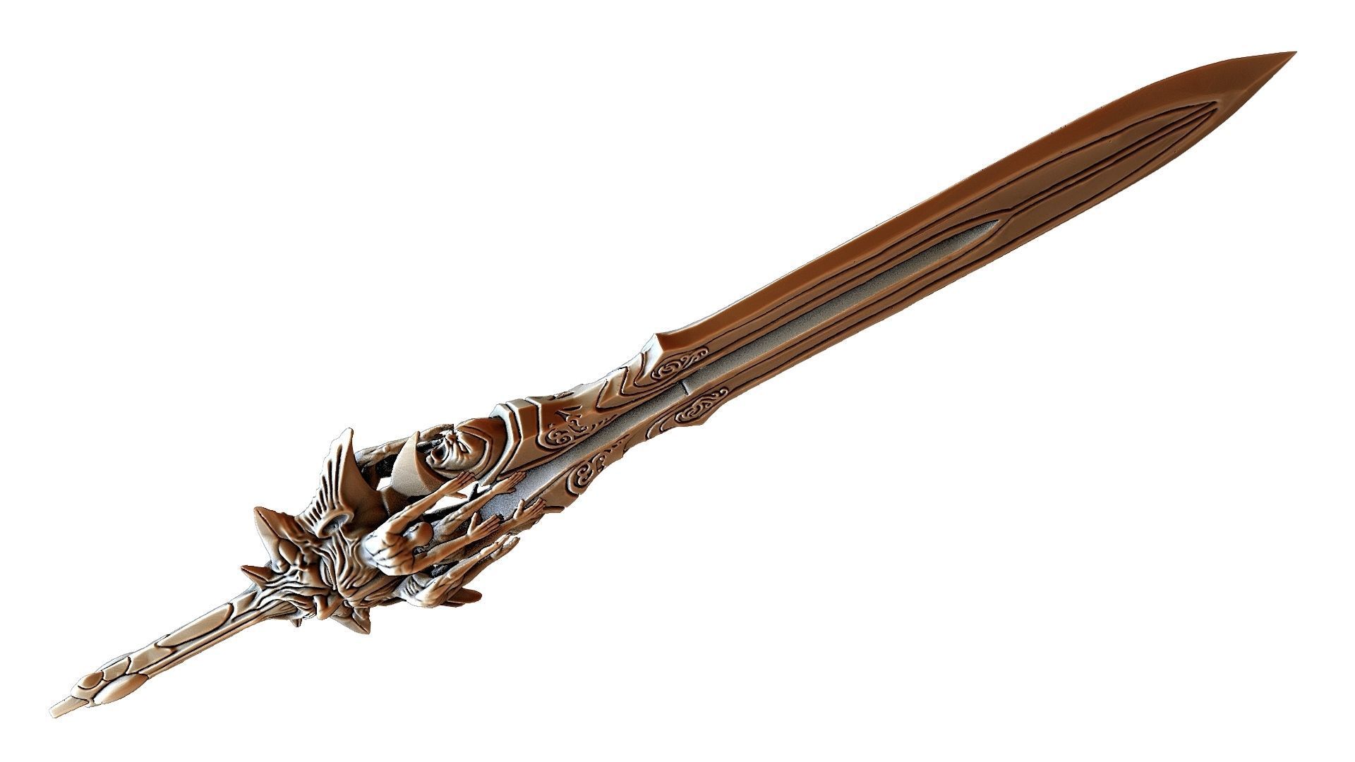 Blade of olympus 3D model_16