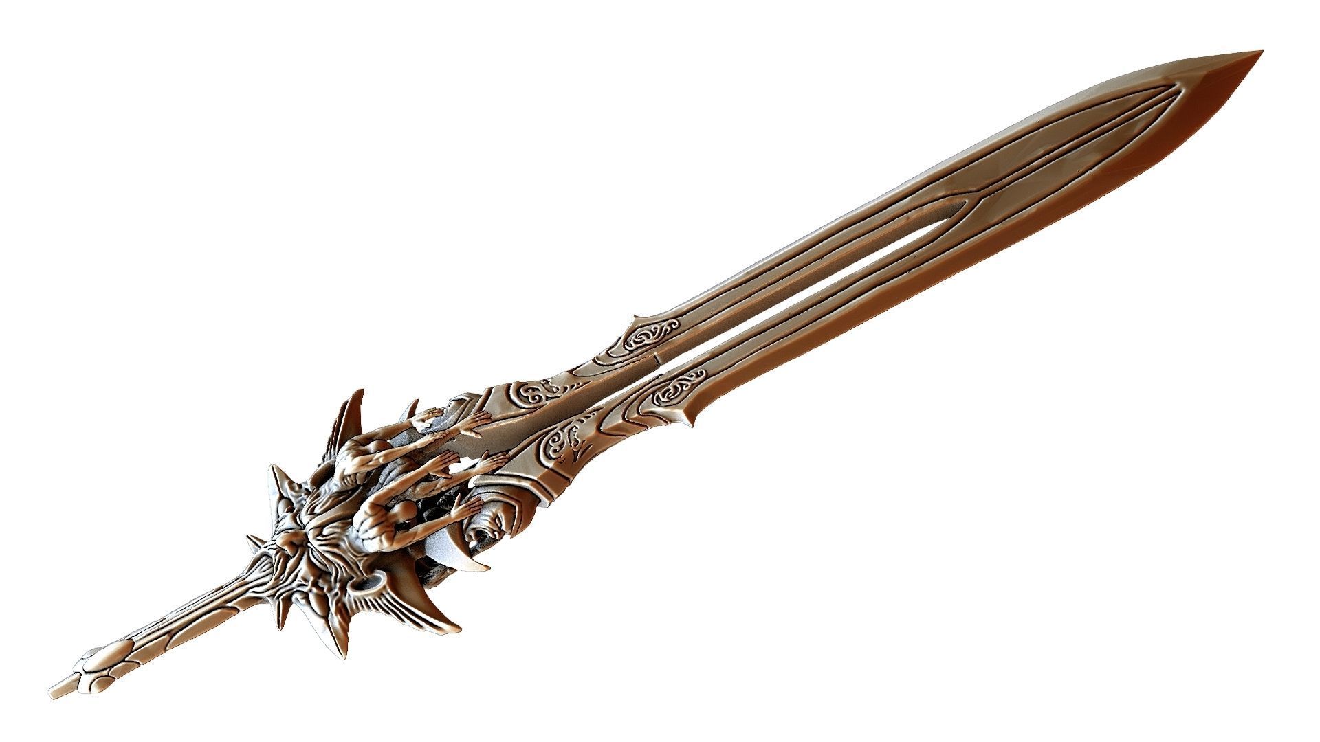 Blade of olympus 3D model_13