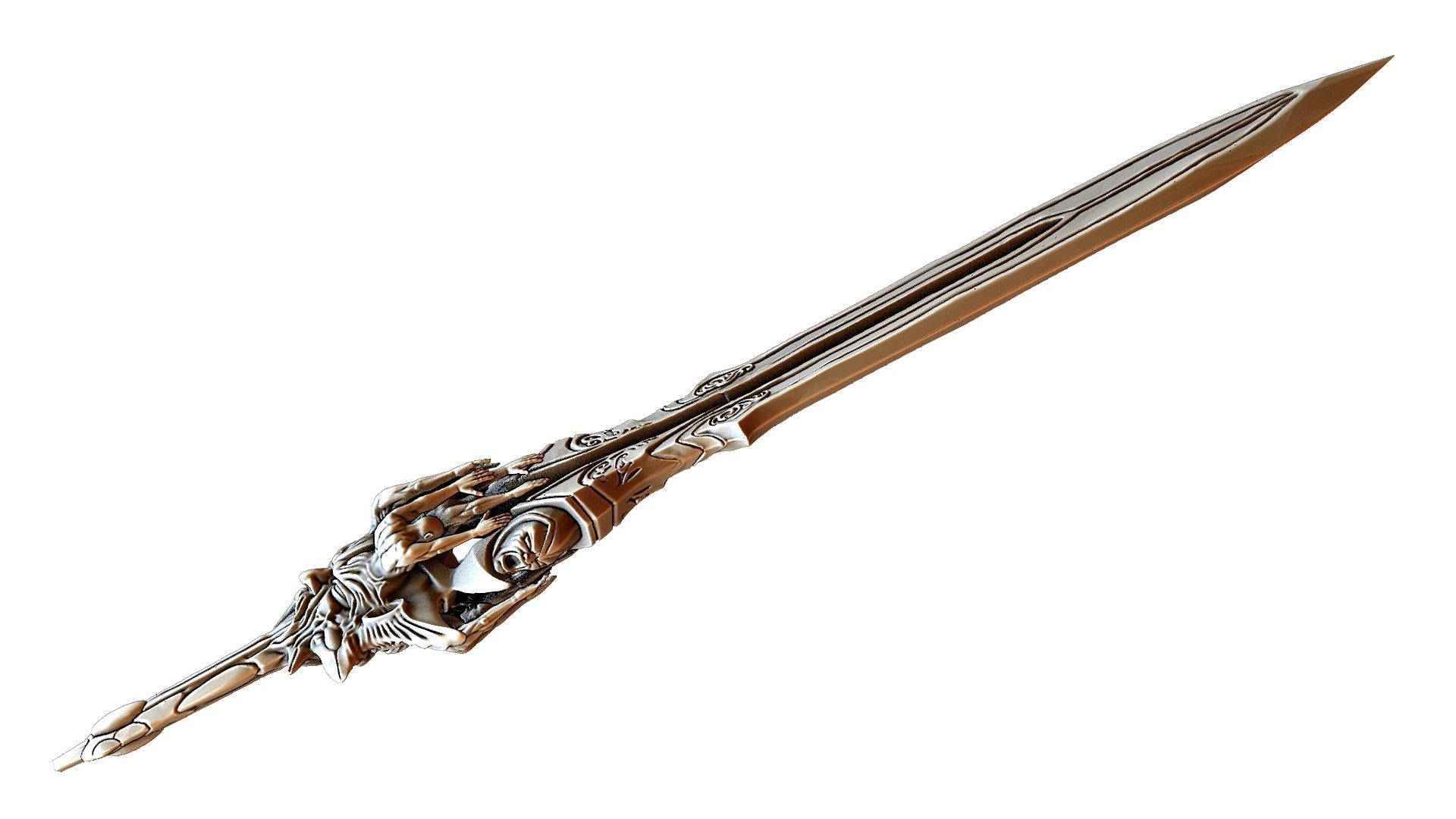 Blade of olympus 3D model_14