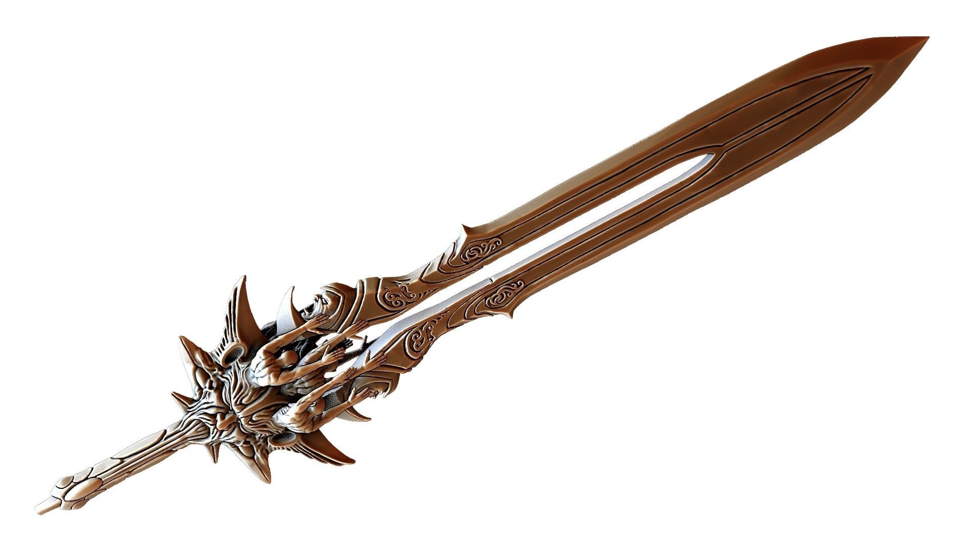 Blade of olympus 3D model_17