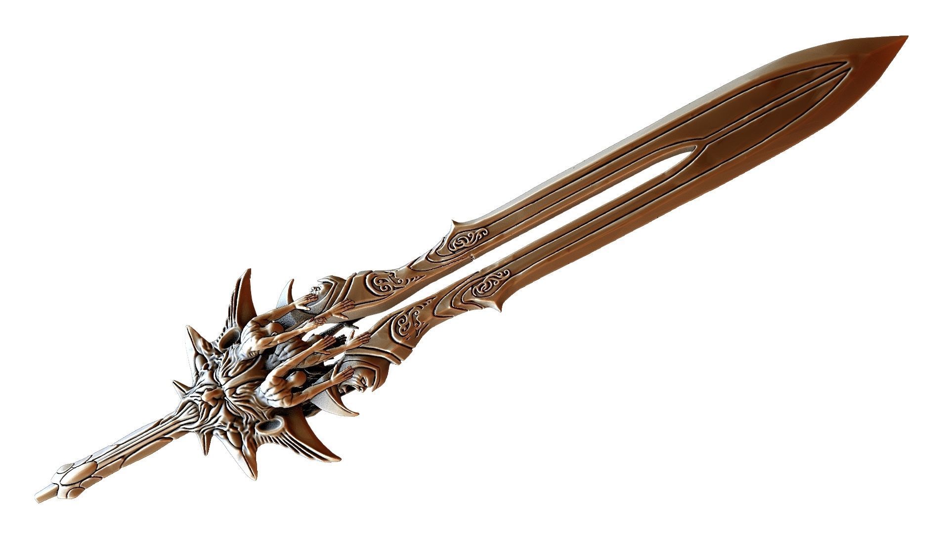 Blade of olympus 3D model_18