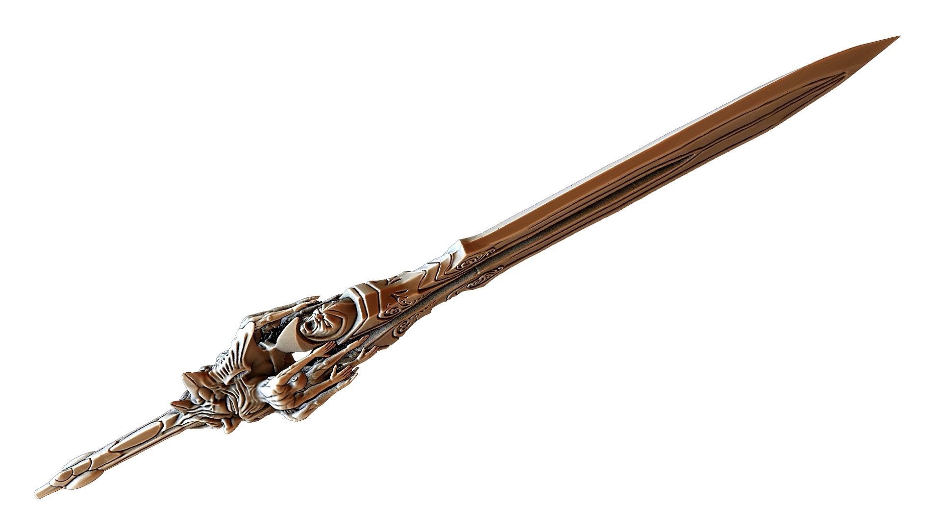 Blade of olympus 3D model_21