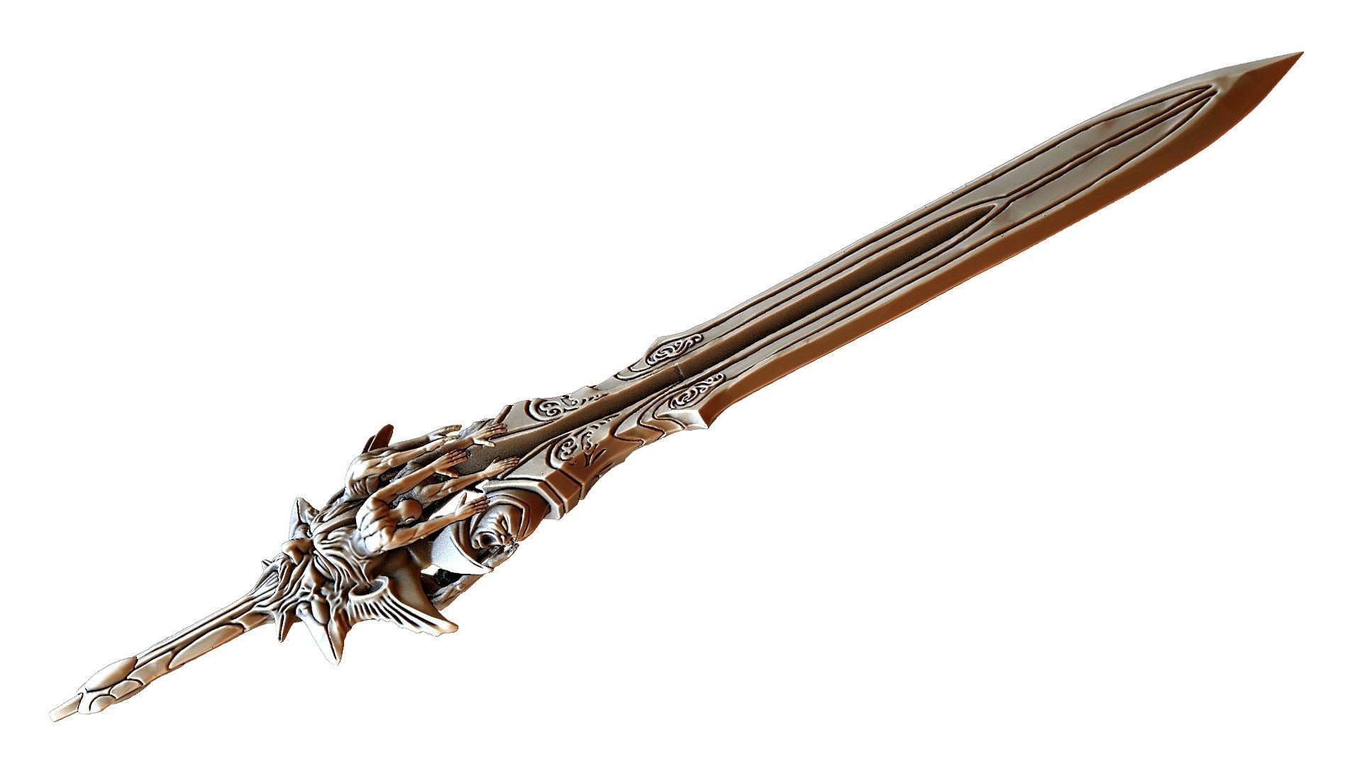Blade of olympus 3D model_19