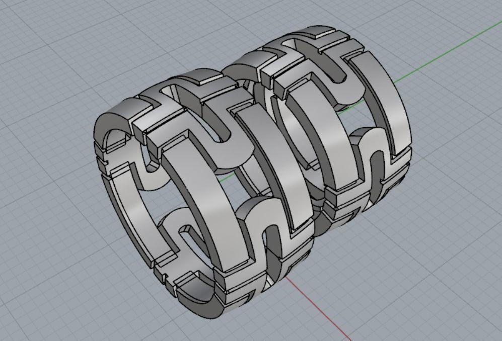 WEDDING RING 3D print model_5