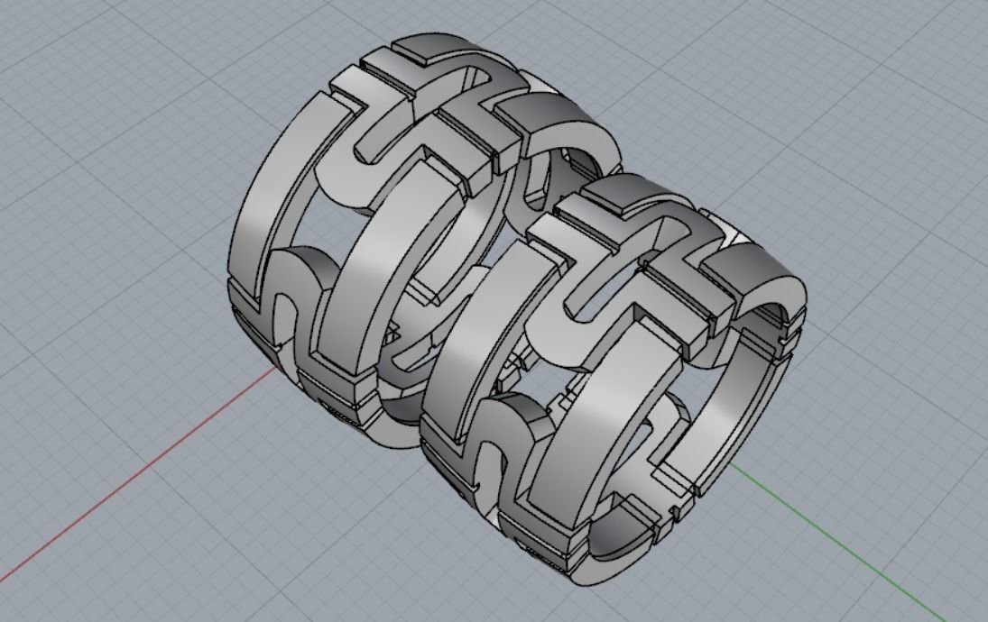 WEDDING RING 3D print model_6