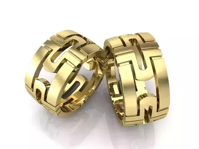 WEDDING RING 3D print model