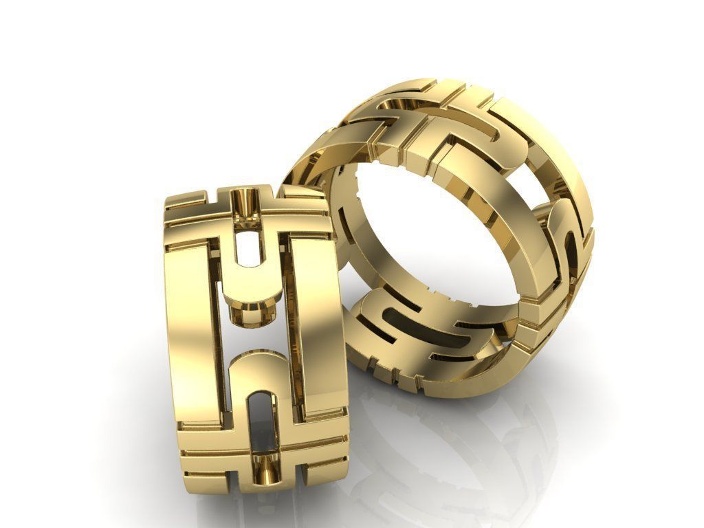 WEDDING RING 3D print model_1