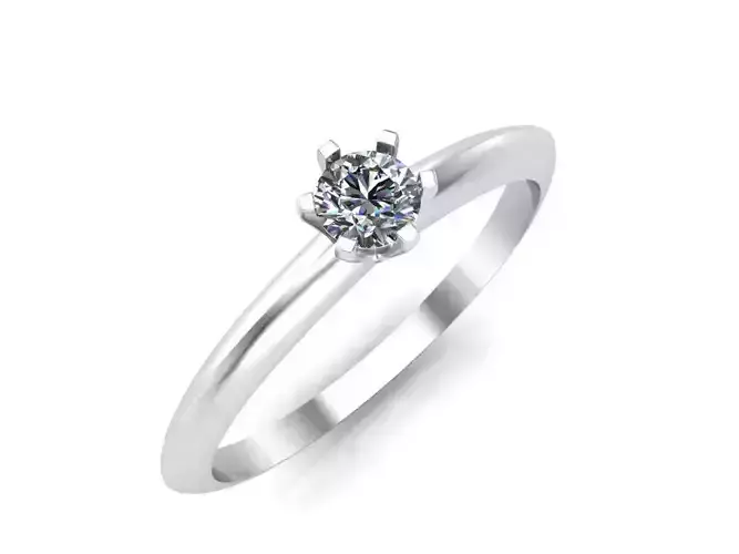 Engagement rings 3D print model