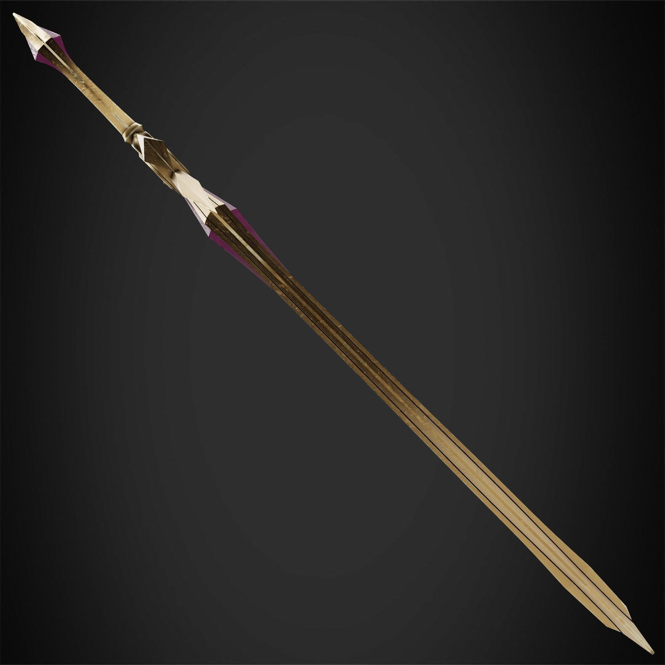 League of Legends Leona Zenith Blade for Cosplay 3D print model_4