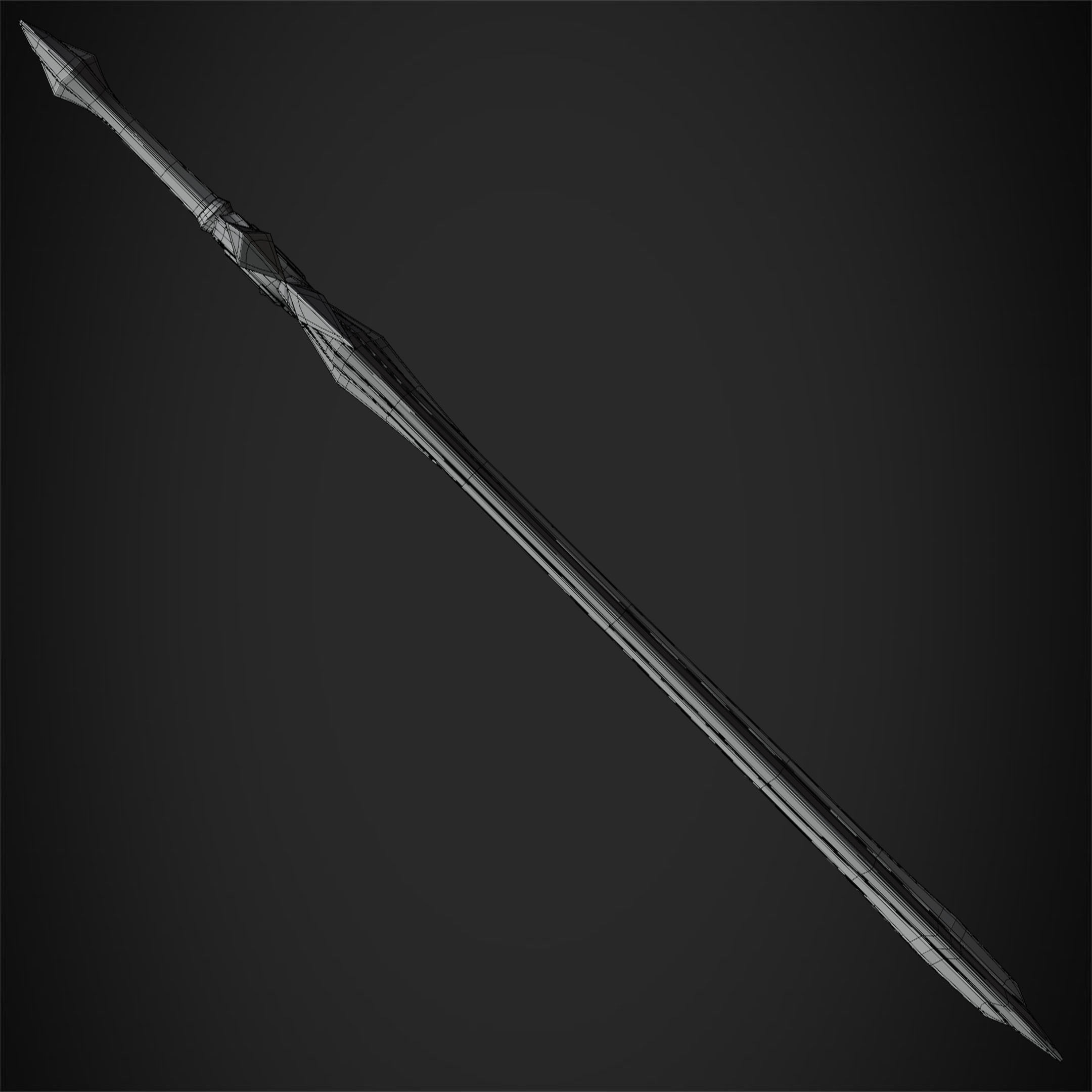 League of Legends Leona Zenith Blade for Cosplay 3D print model_16