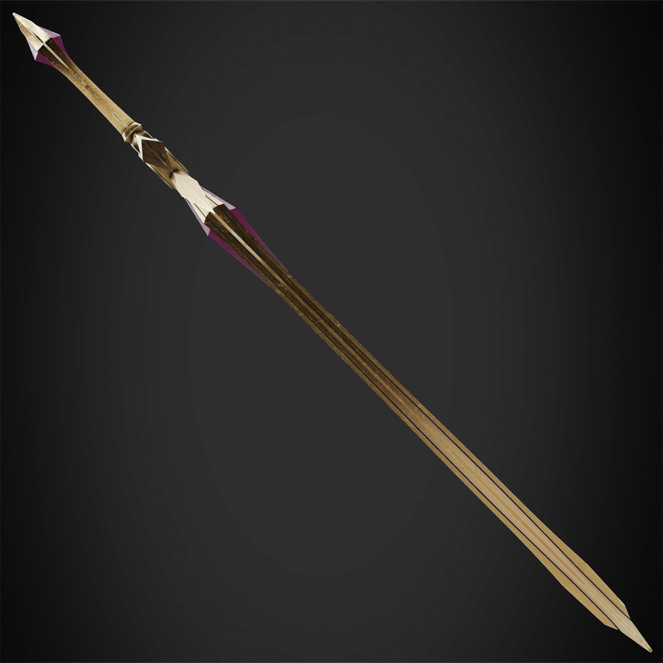 League of Legends Leona Zenith Blade for Cosplay 3D print model_8