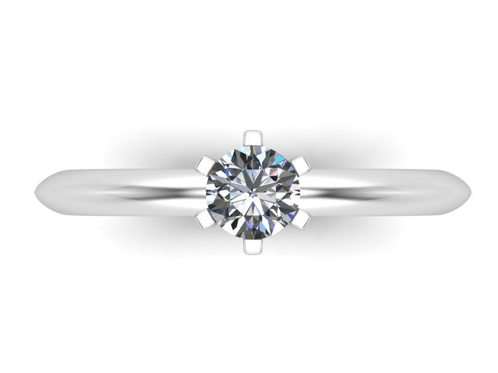 Engagement rings 3D print model_3