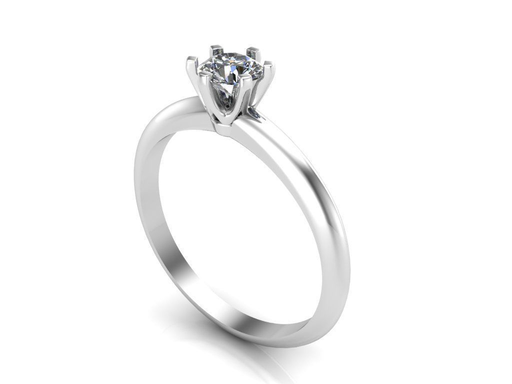 Engagement rings 3D print model_2