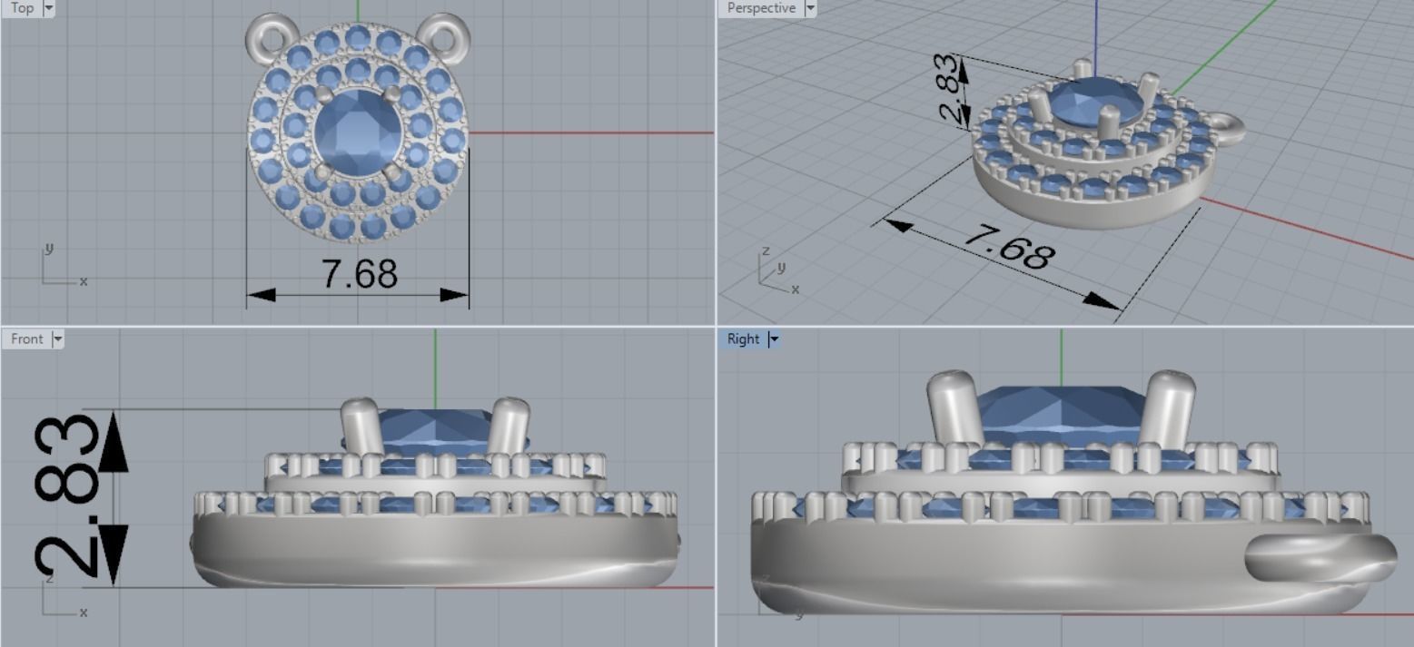 PENDANTS 3D print model_6