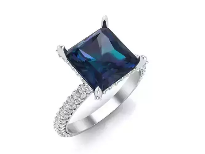 Engagement rings 3D print model