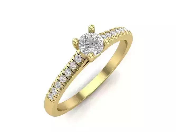 Engagement rings Free 3D print model