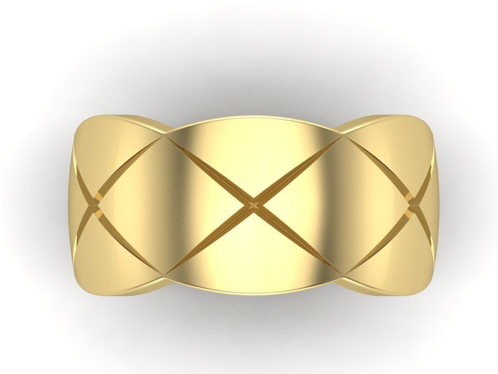 WEDDING RING 3D print model_4