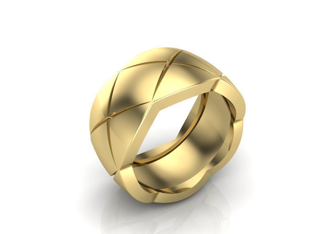 WEDDING RING 3D print model_3