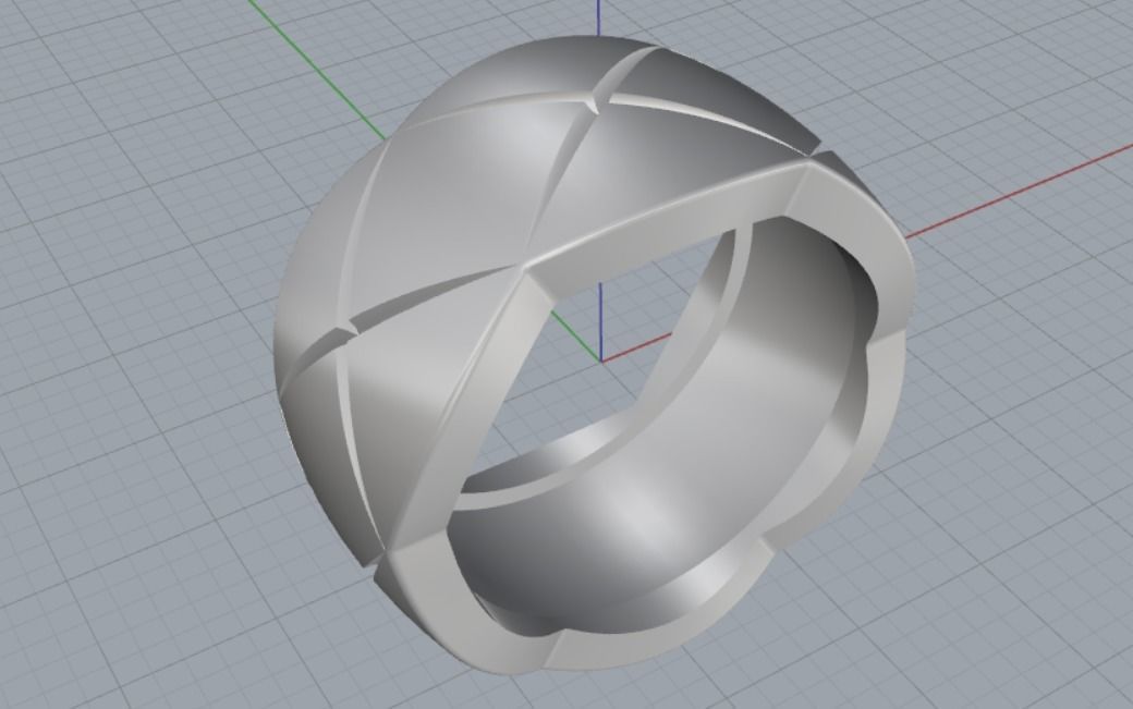WEDDING RING 3D print model_8