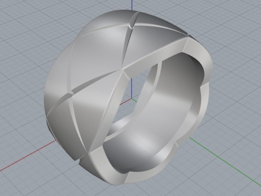 WEDDING RING 3D print model_11