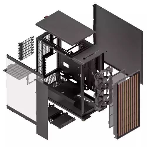 Fractal Design North - Computer Case 3D model