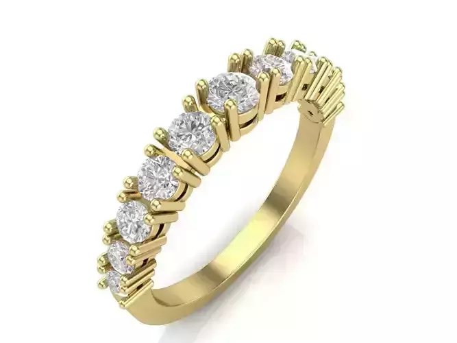 Engagement rings 3D print model