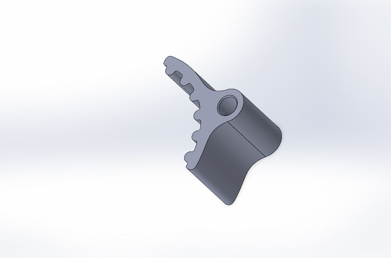 Crankshaft retainer for VAG timing change belt fixator TD 3D print model_2