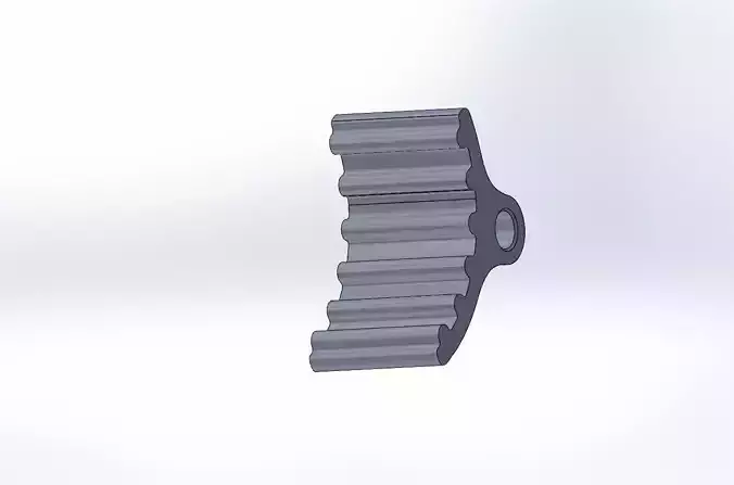 Crankshaft retainer for VAG timing change belt fixator TD 