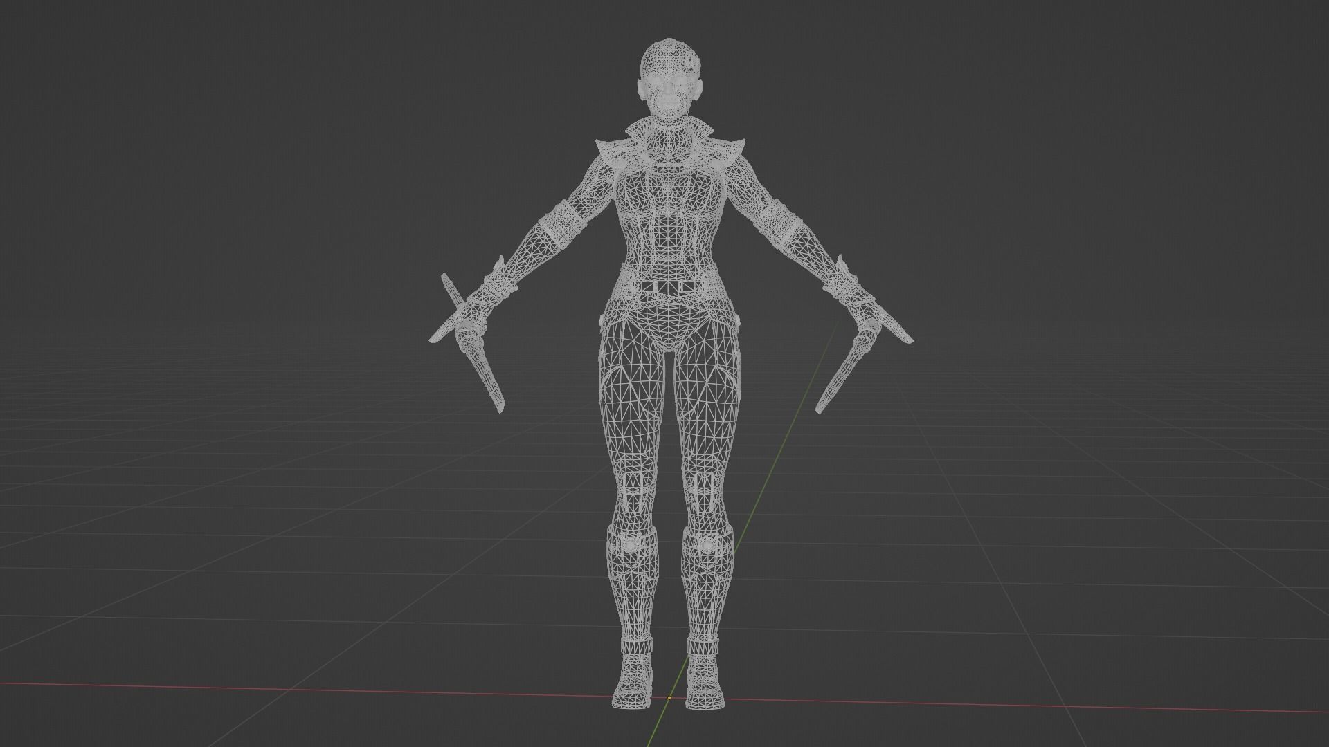 Nebula Low-poly 3D model_6