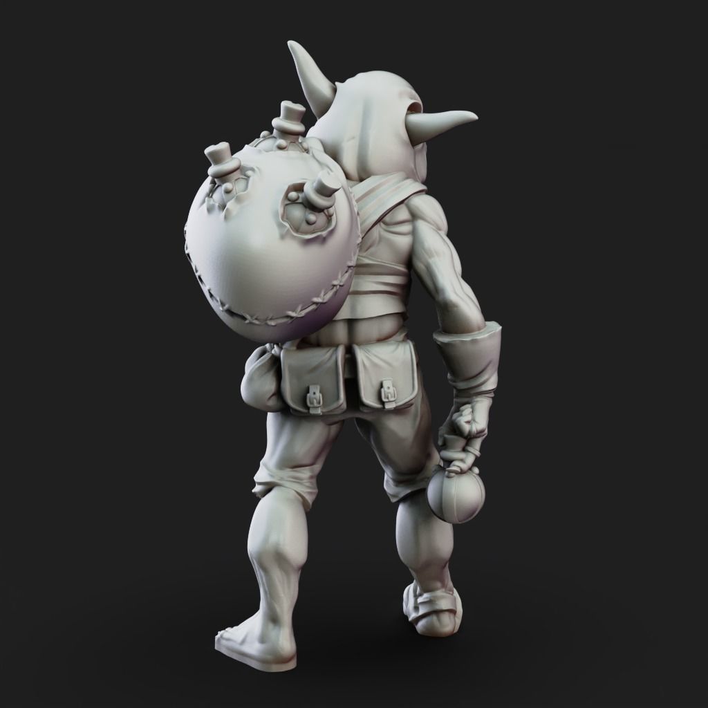 Potion Thief - 3D Printable TTRPG - PRESUPPORTED - 32mm Scale 3D print model_8
