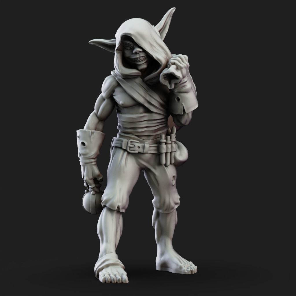Potion Thief - 3D Printable TTRPG - PRESUPPORTED - 32mm Scale 3D print model_10