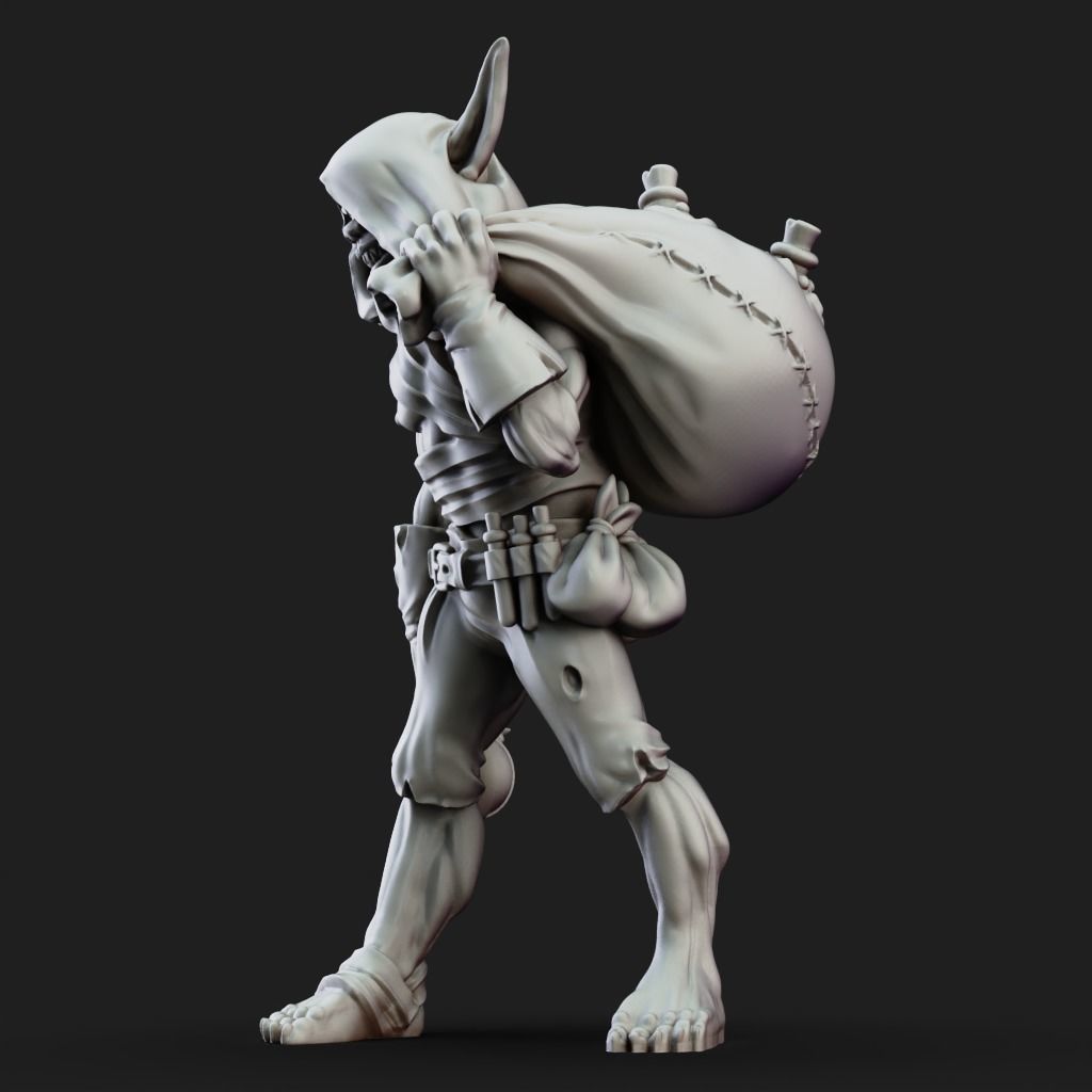 Potion Thief - 3D Printable TTRPG - PRESUPPORTED - 32mm Scale 3D print model_7