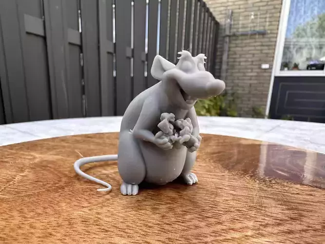 Rat 3D print model