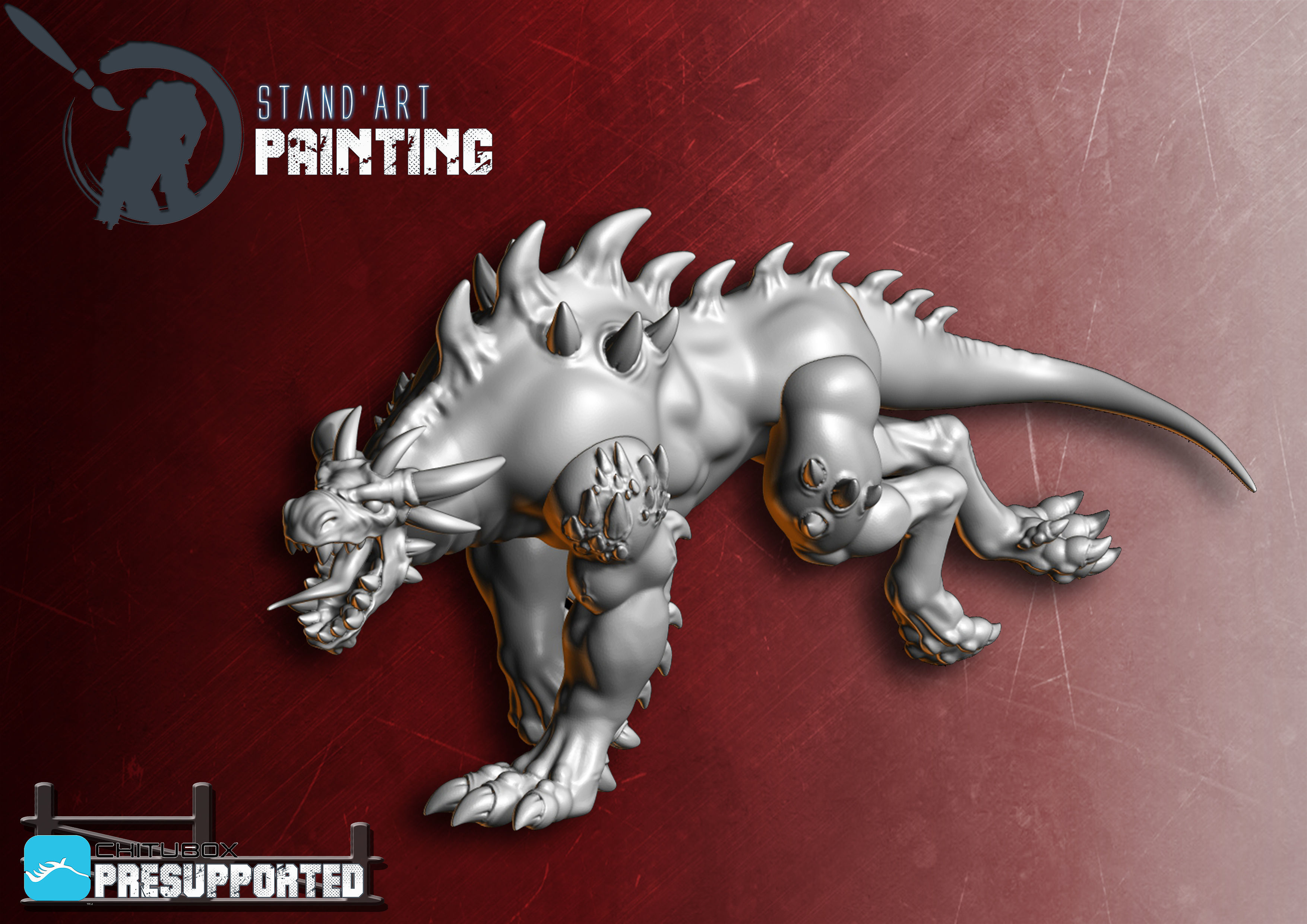 Hellhounds 2 3D model_2