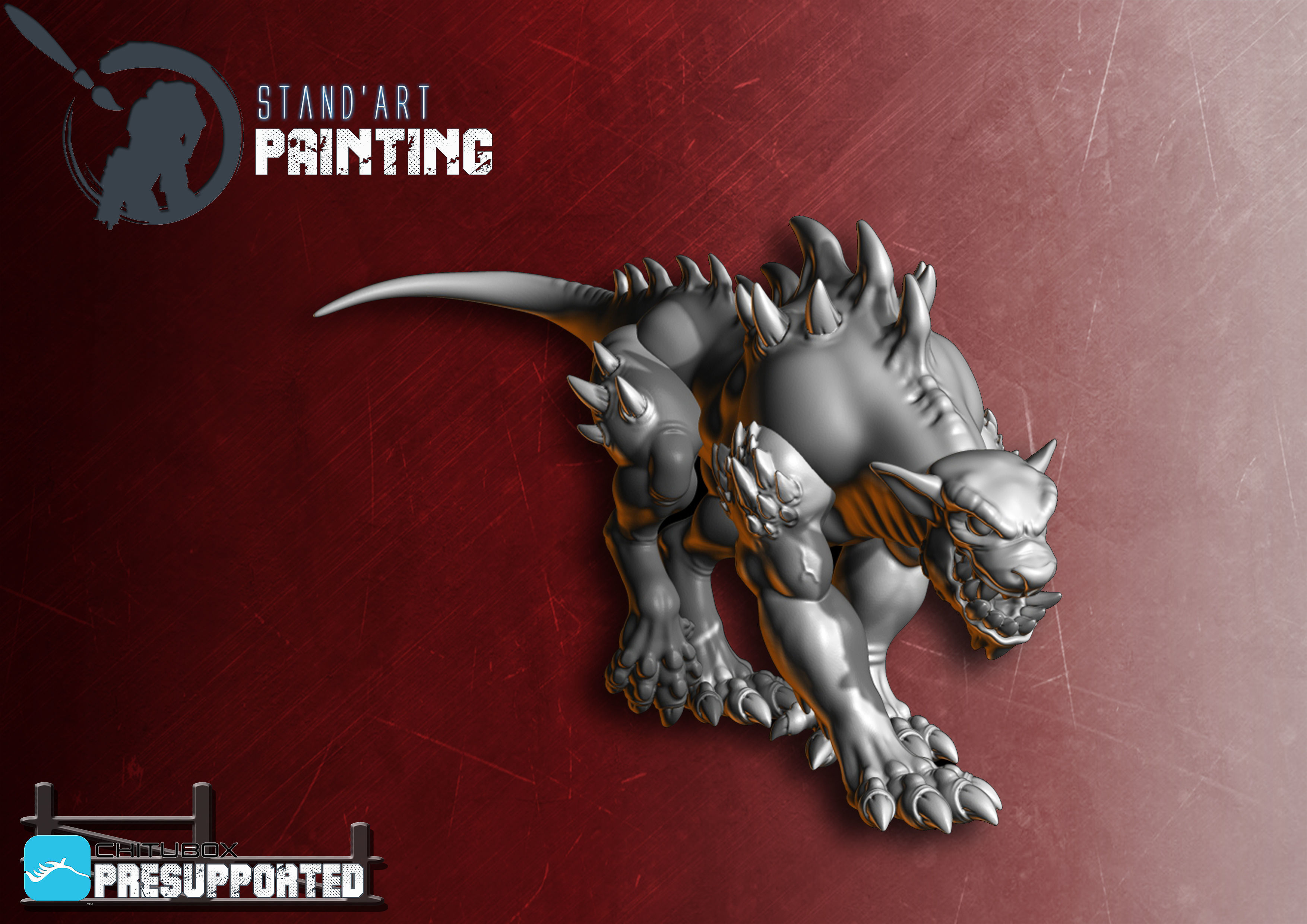 Hellhounds 2 3D model_3