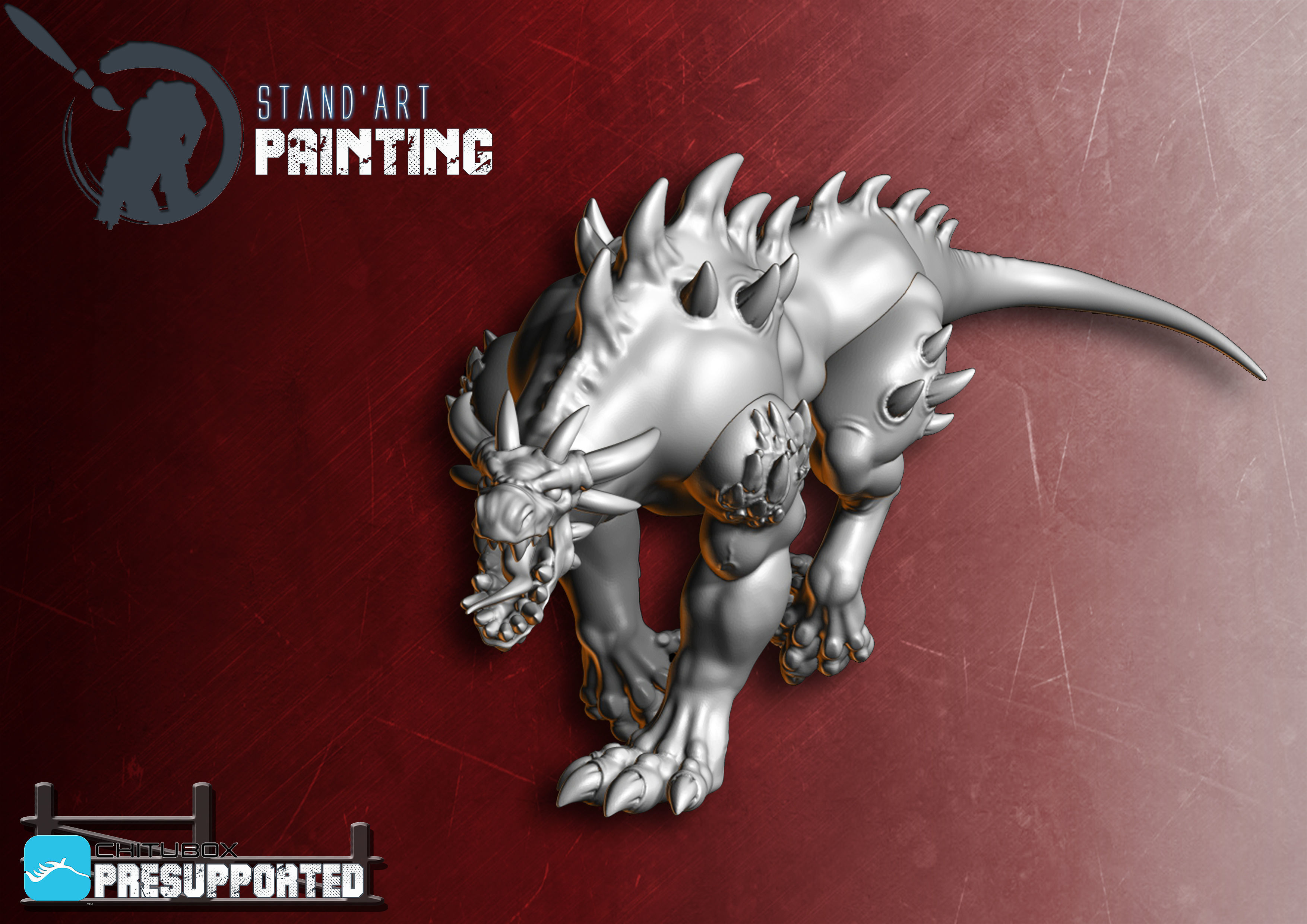 Hellhounds 2 3D model_1