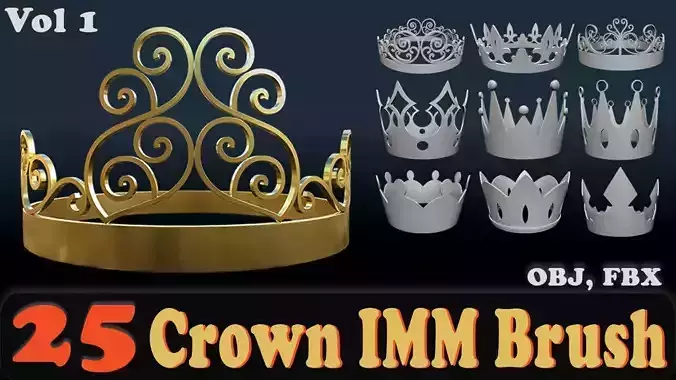 25 Crown IMM Brush Vol 1