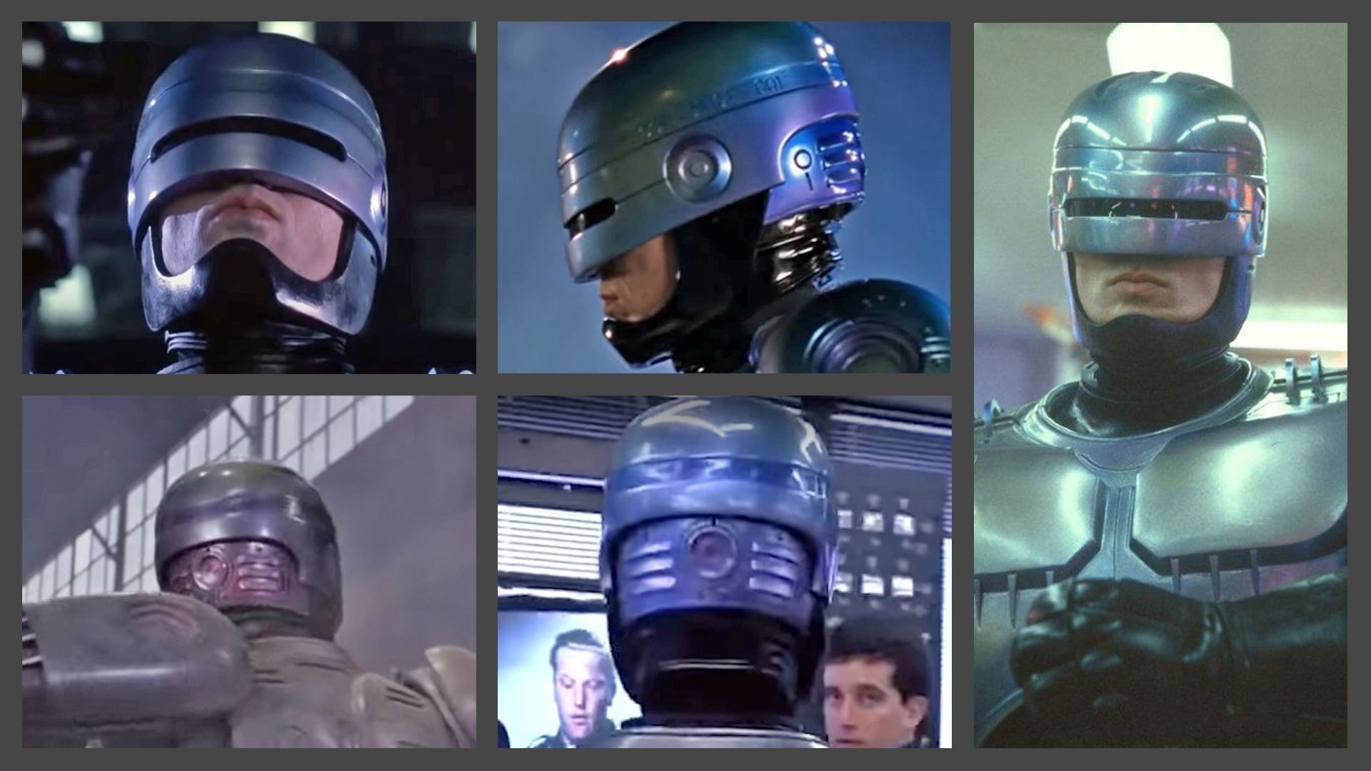 Screen accurate 1987 ROBOCOP helmet replica 3D print model_4