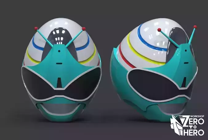 Power Ranger Wild Force Snail Helmet