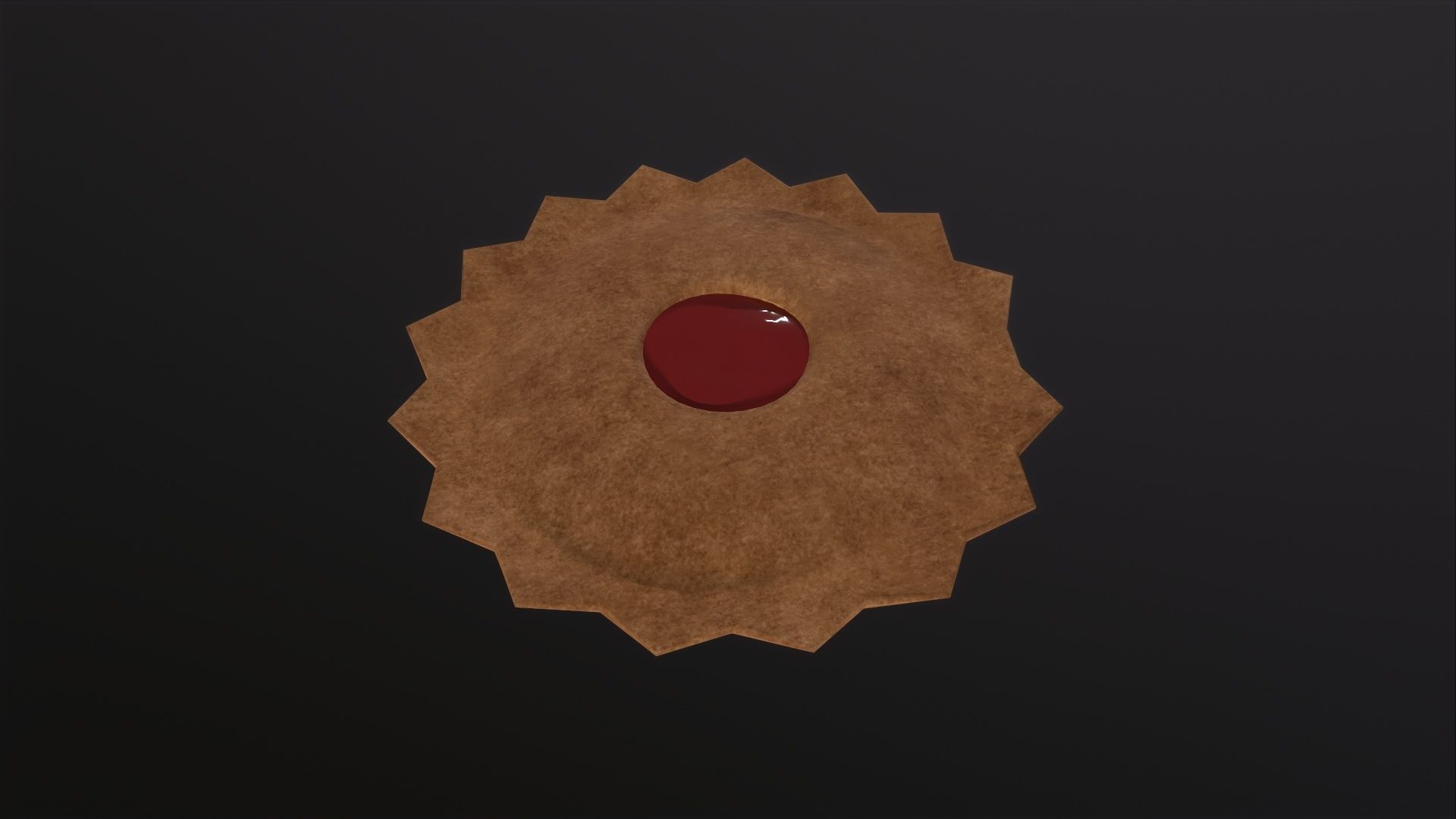 Cherry Pie 3D Model Low-poly 3D model_6