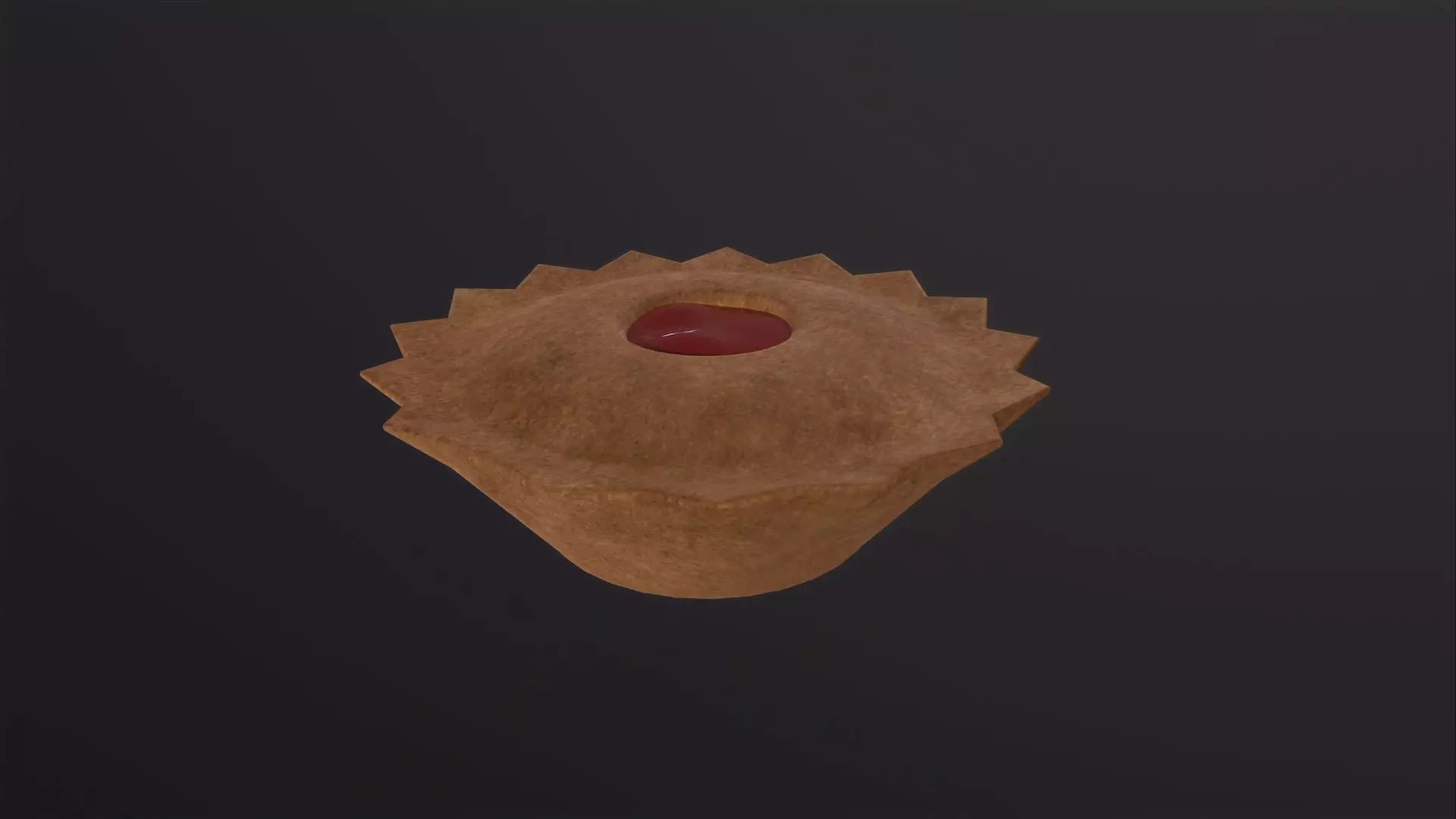 Cherry Pie 3D Model Low-poly 3D model_0