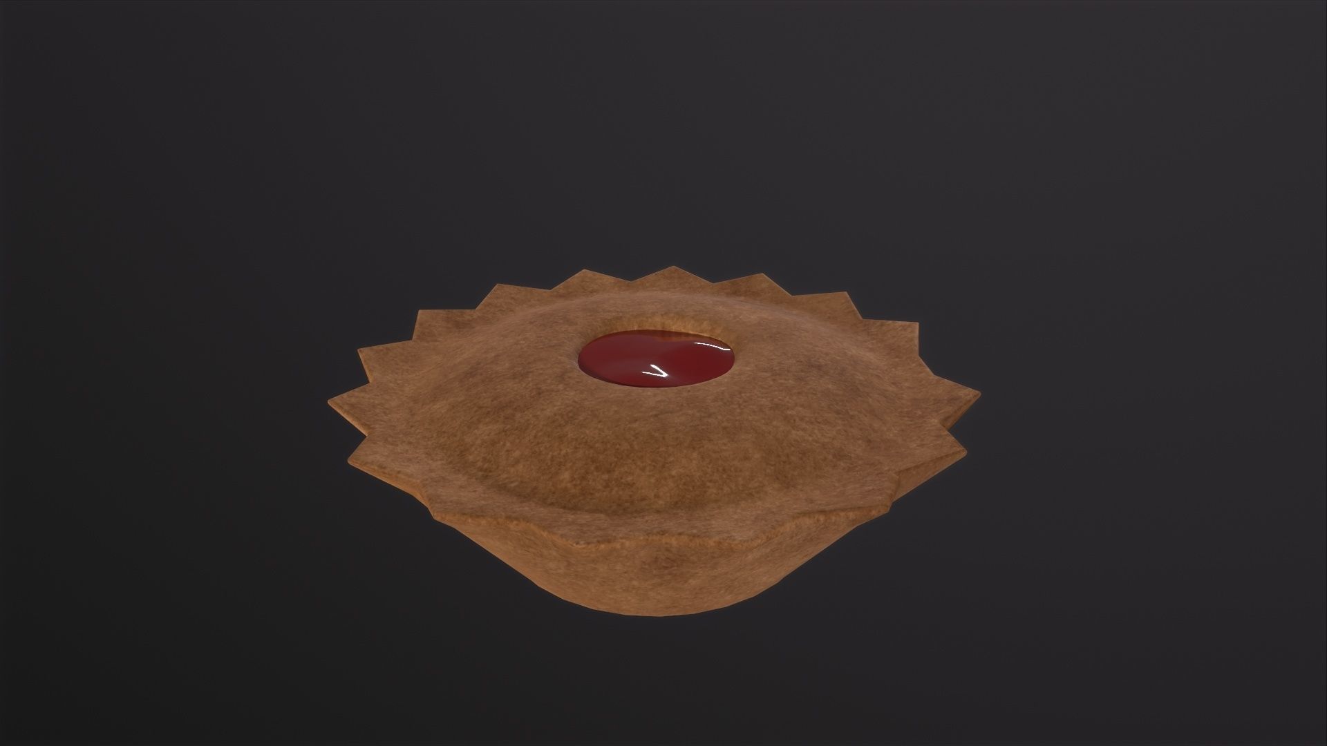 Cherry Pie 3D Model Low-poly 3D model_5