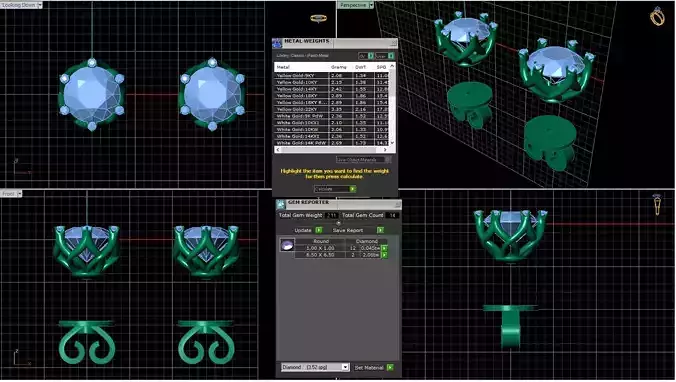 WHITEFLASH EARRING 65